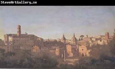 Jean Baptiste Camille  Corot Le Forum (mk11)